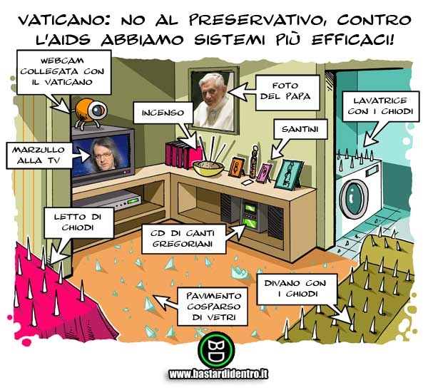 Vaticano: no ai preservativi…