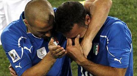 L’Italia esce dai mondiali.