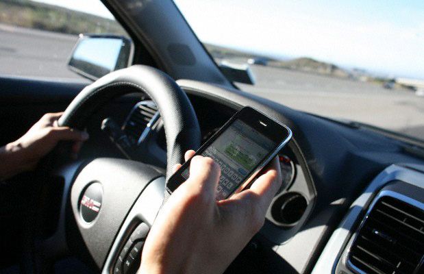 sms al volante…